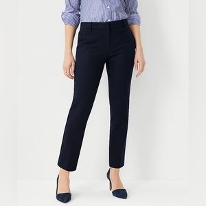 Ann Taylor Signature Straight Leg Navy Pants - Size 6